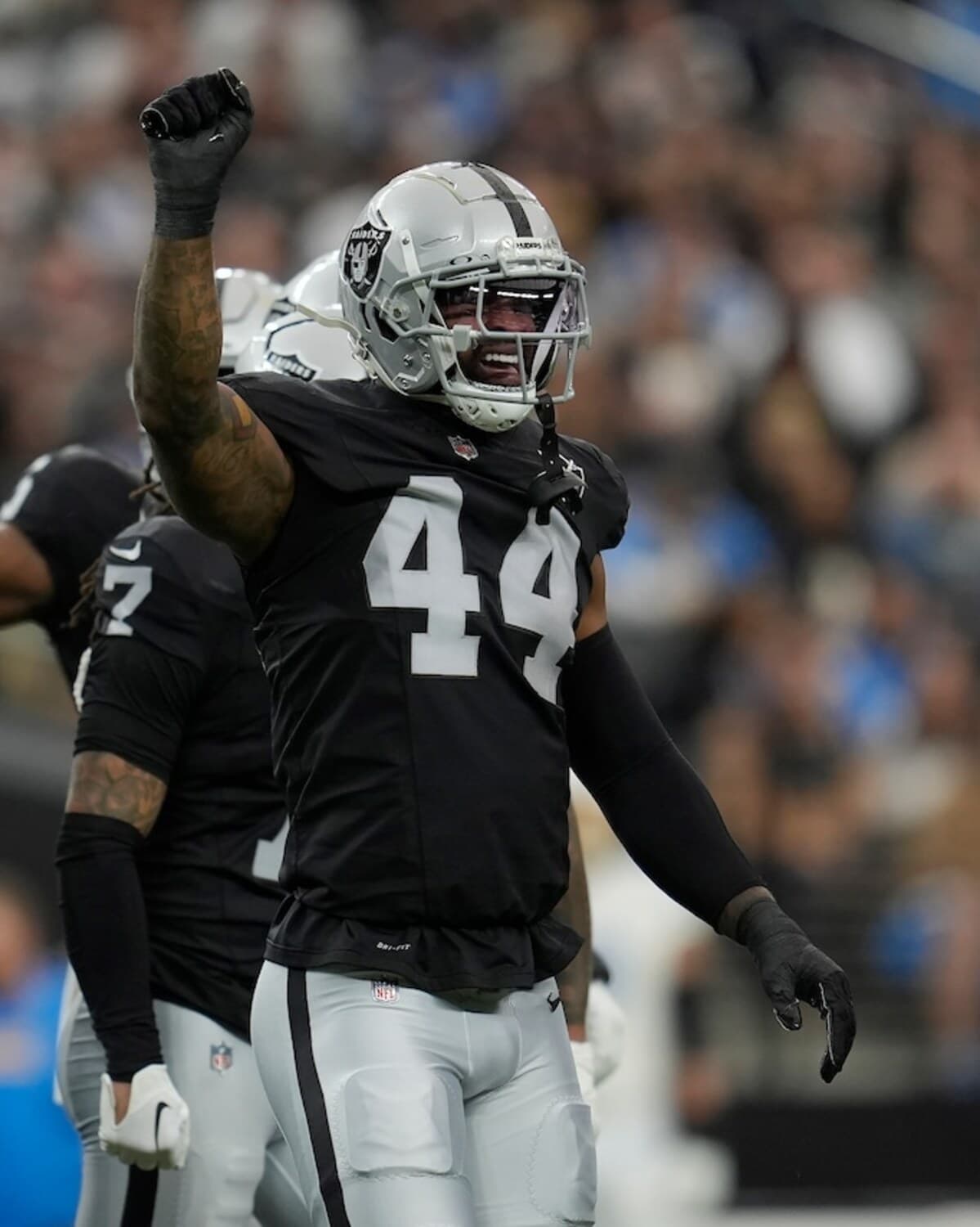 K'Lavon Chaisson with the Las Vegas Raiders